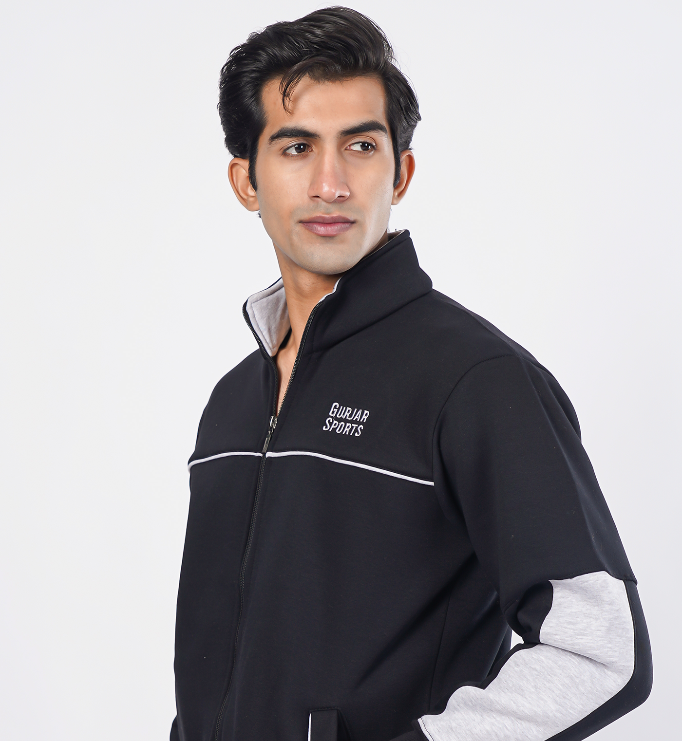 ROYAL Full-Zip Sweatshirts - Black