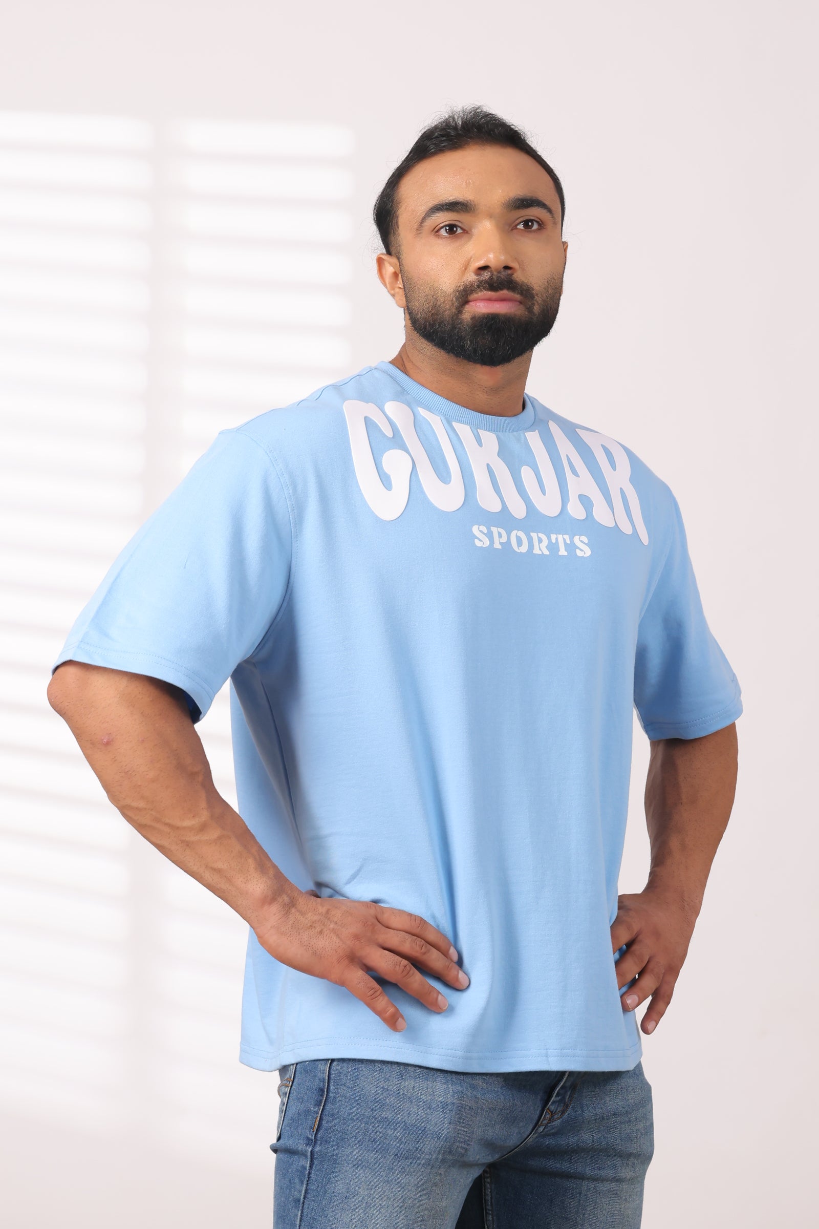 Bold GURJAR Sky Blue