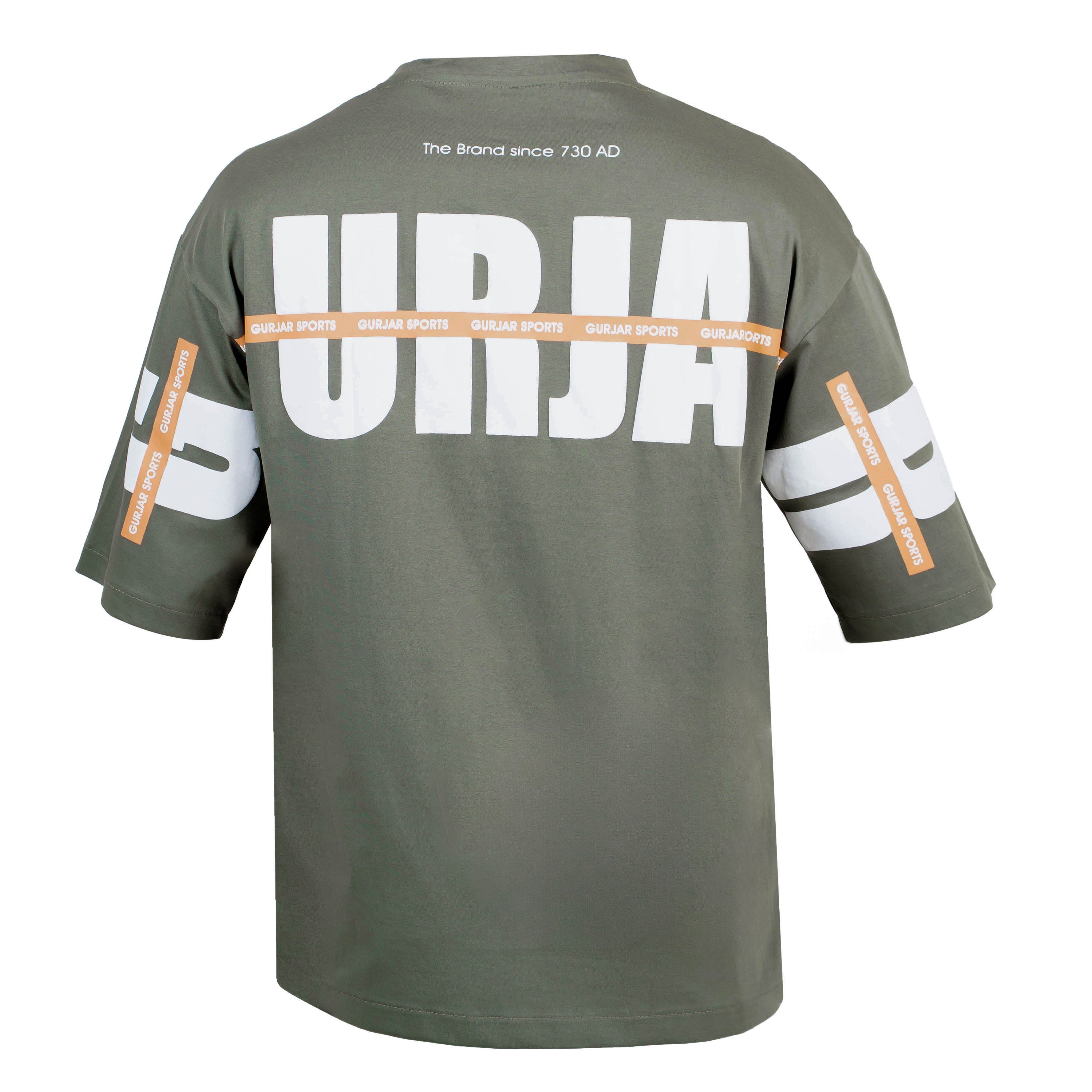 ENARGE GURJAR Drop Shoulder Tee - Teal Green (Unisex)