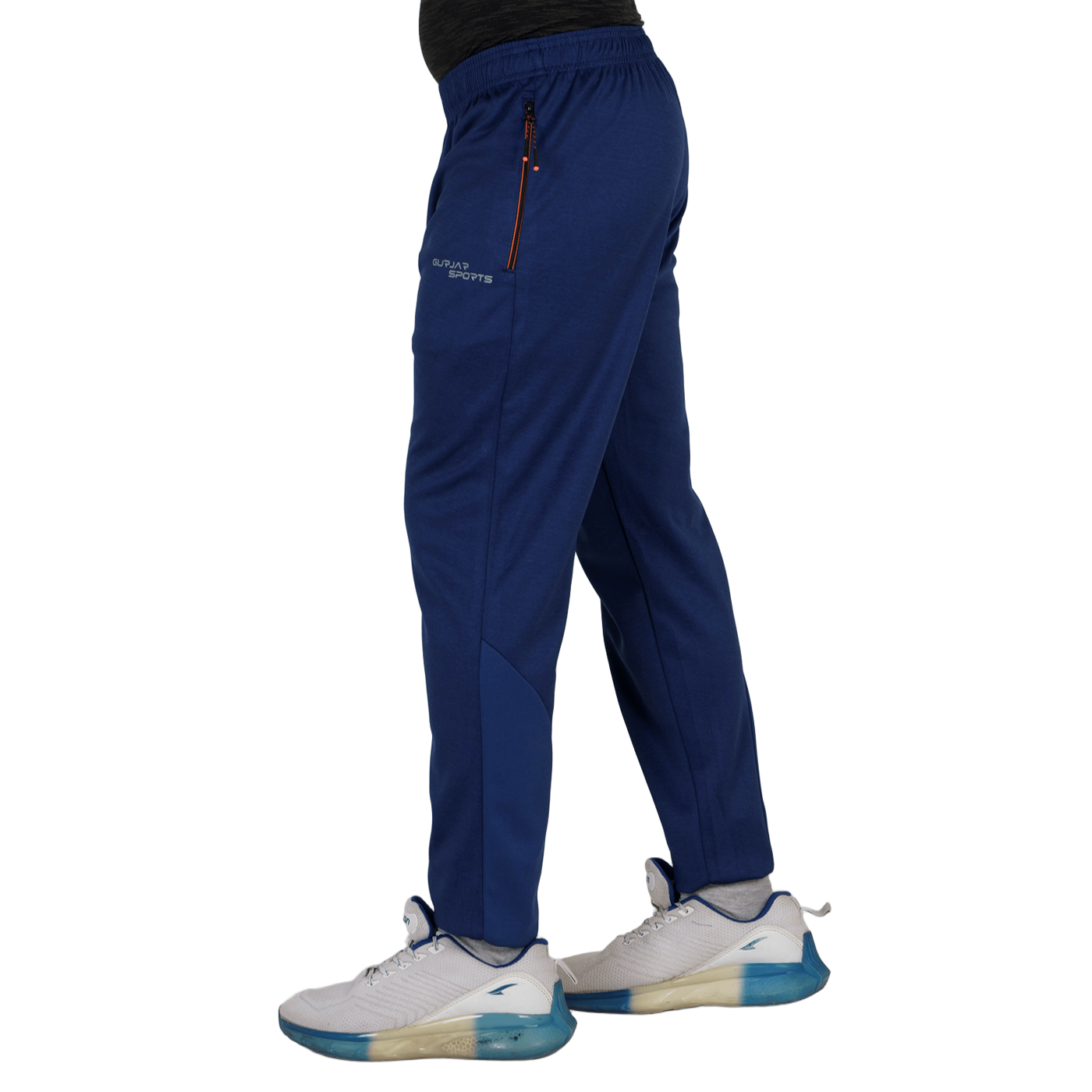Men’s Airforce Blue Joggers with Rebel Print