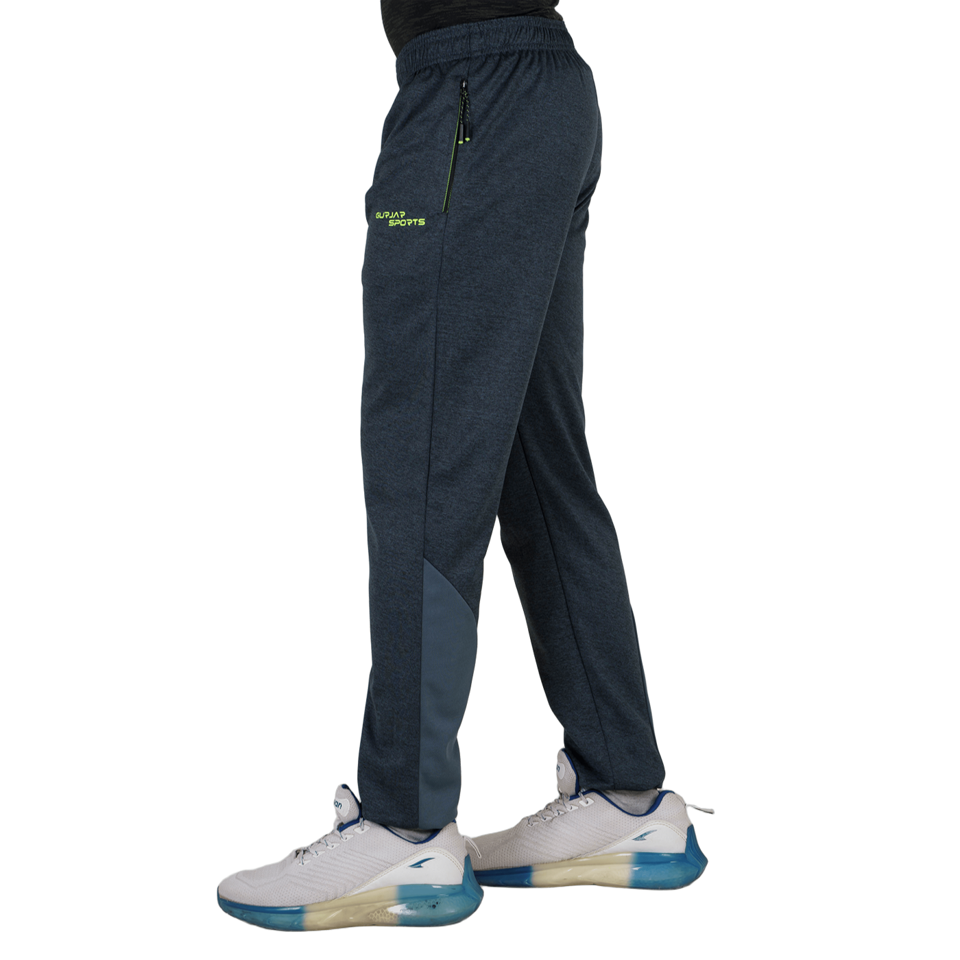 Men’s Dark Grey Joggers with Rebel Print