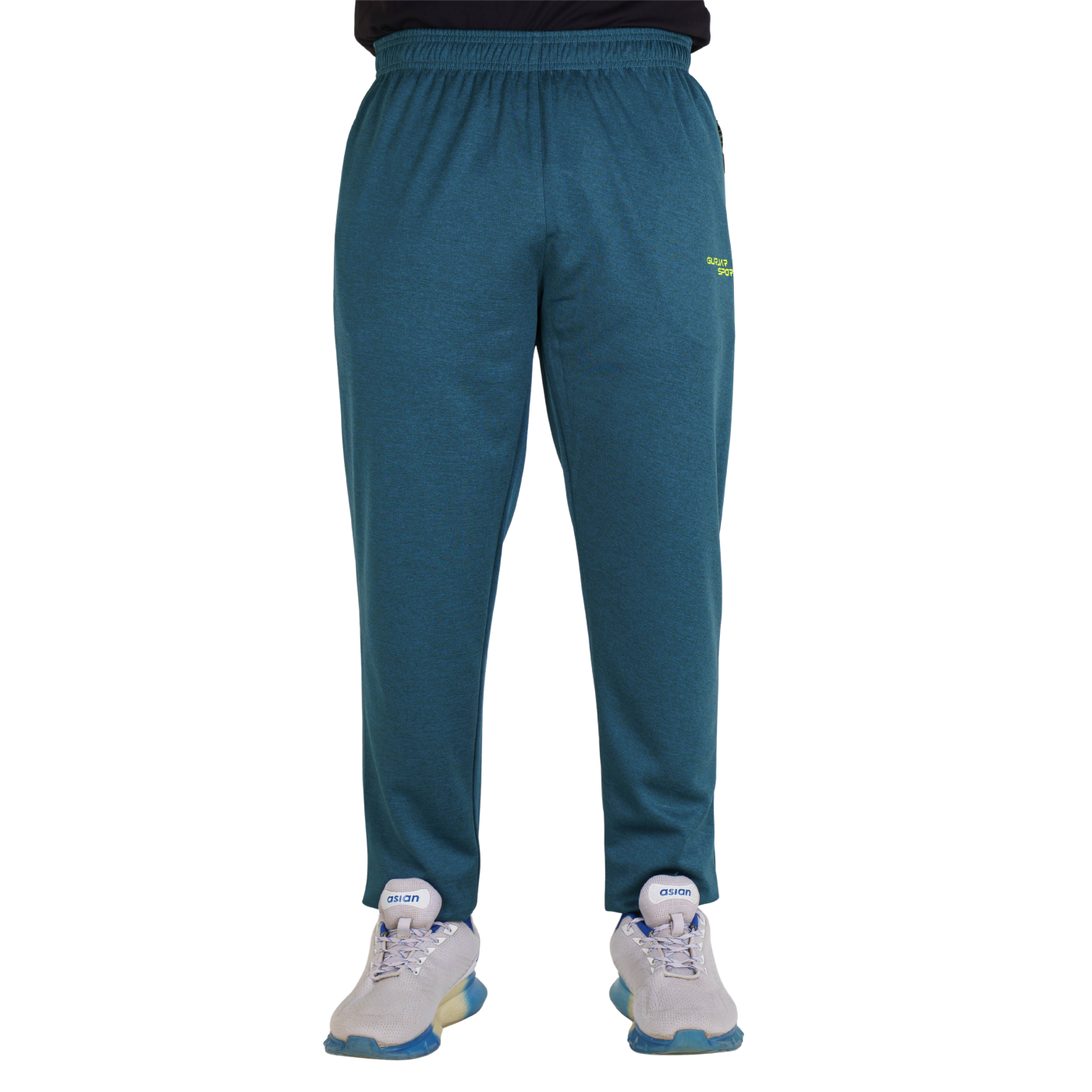 Men’s Teal  Joggers with Rebel Print