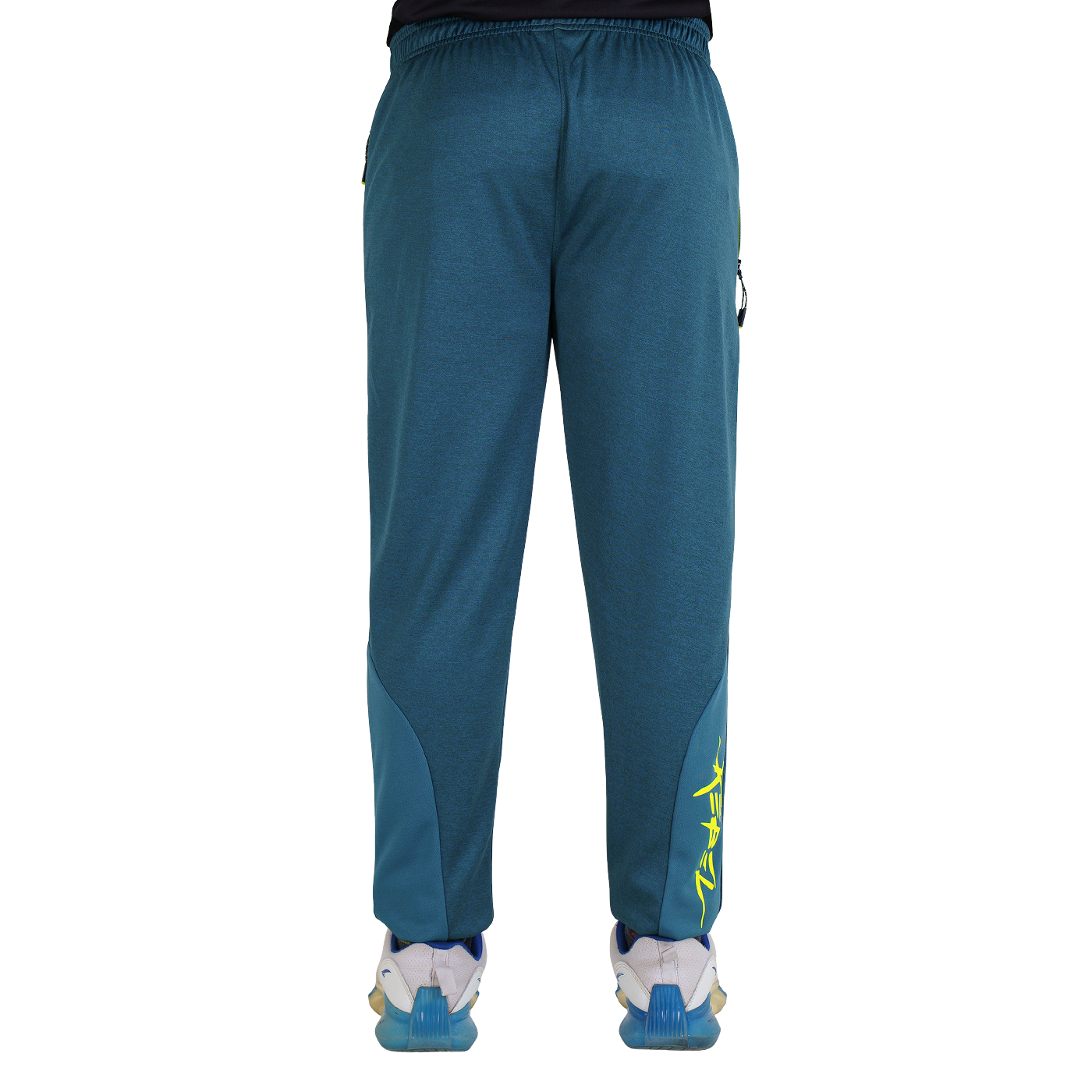 Men’s Teal  Joggers with Rebel Print
