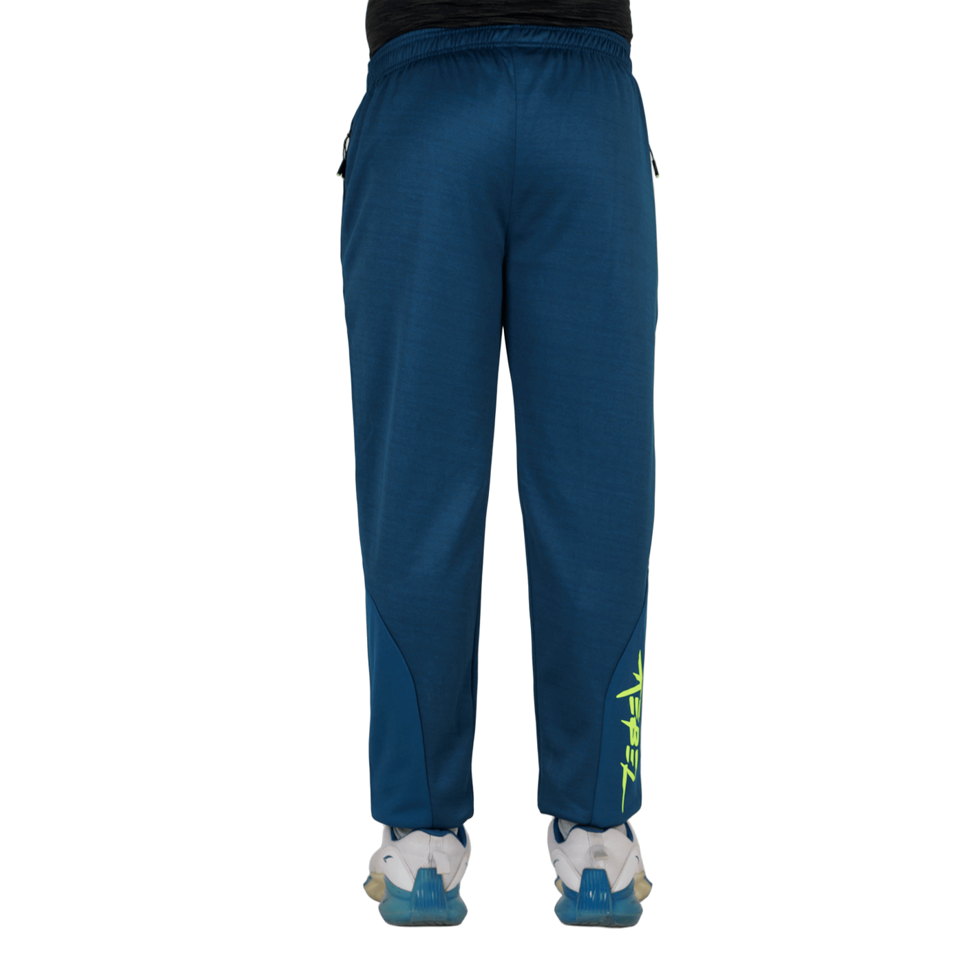 Men’s Navy Blue Joggers with Rebel Print