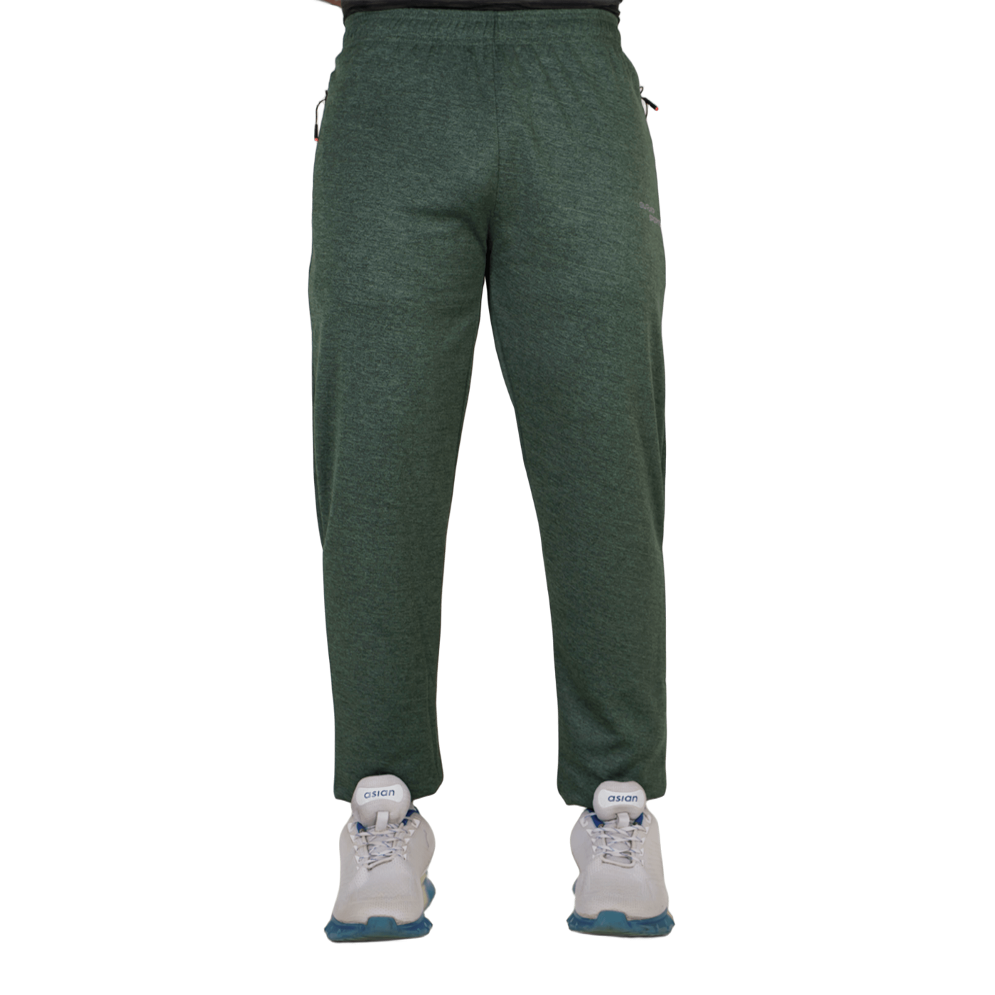 Men’s Olive Joggers with Rebel Print