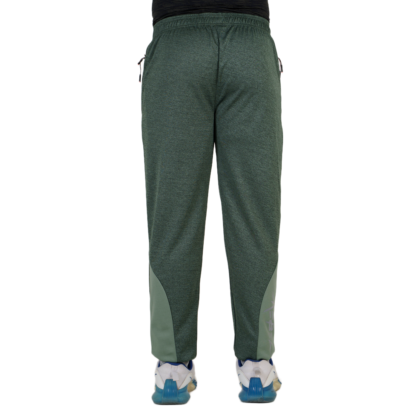 Men’s Olive Joggers with Rebel Print