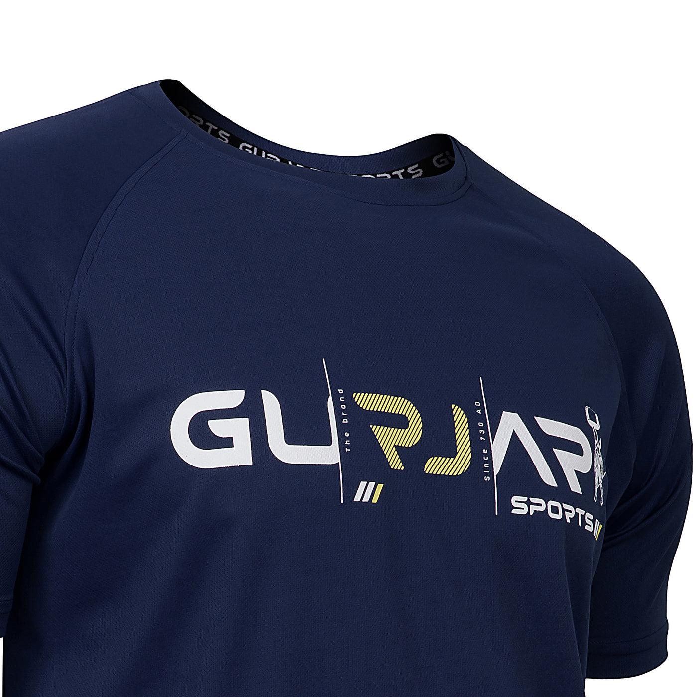 Typographic Logo Navy Tee