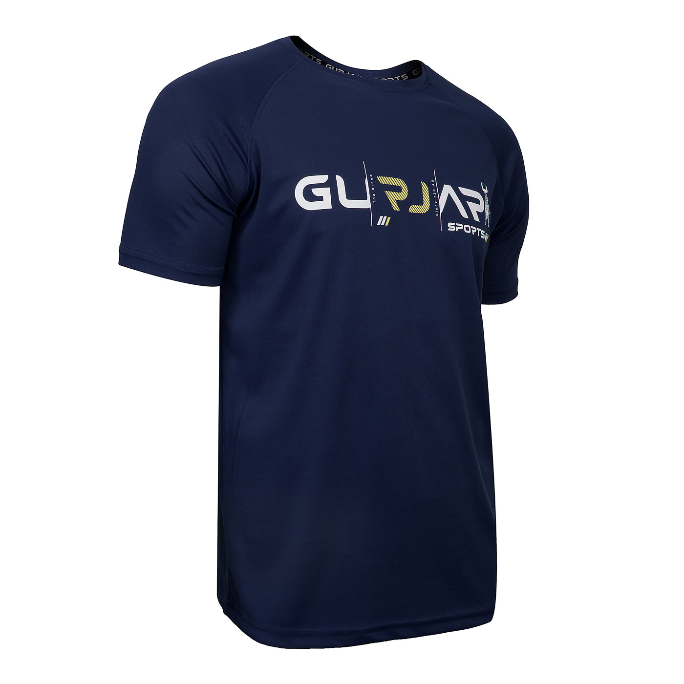 Typographic Logo Navy Tee