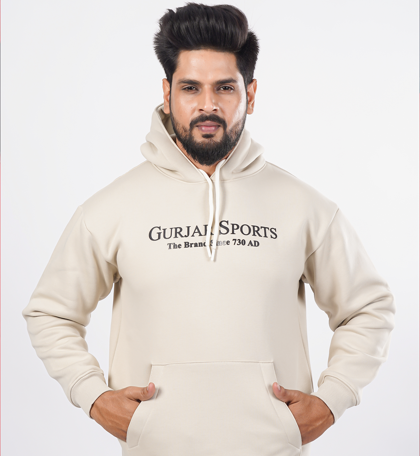 Premium Hoodies - Beige