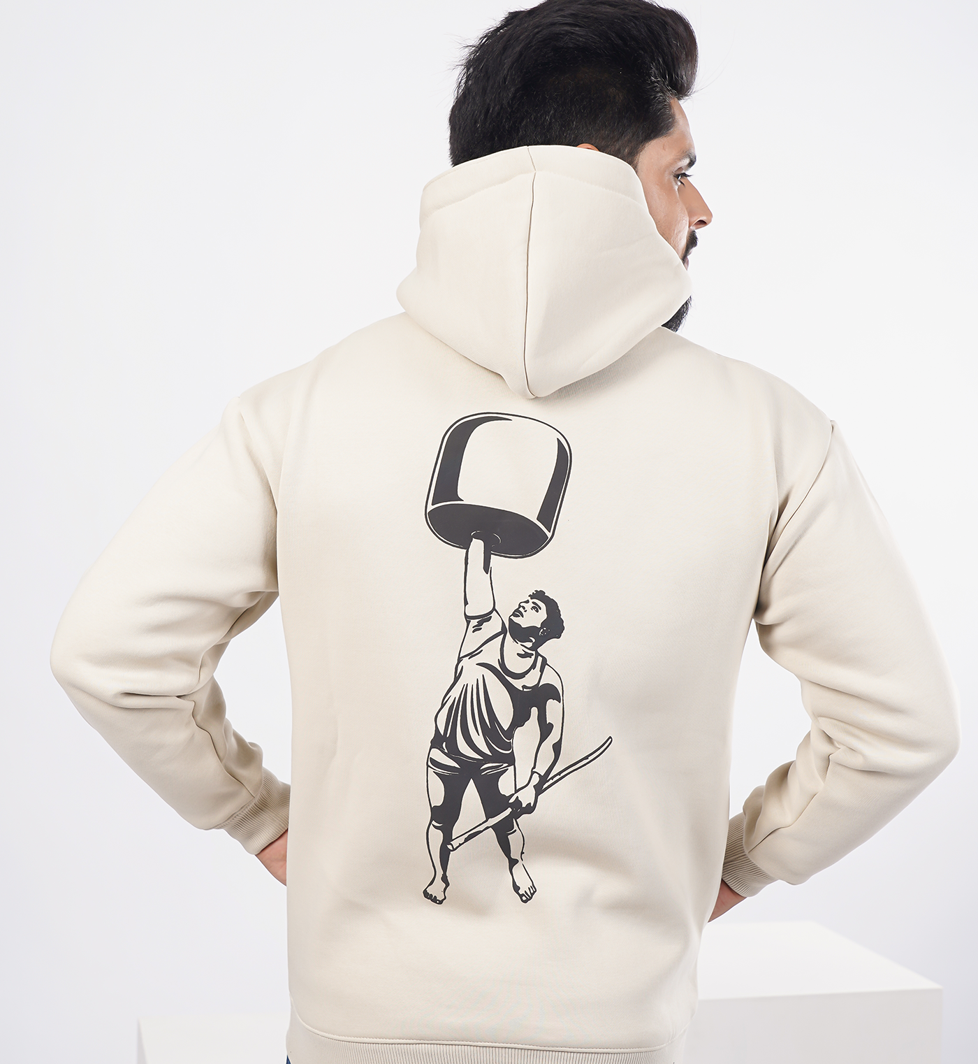 Premium Hoodies - Beige