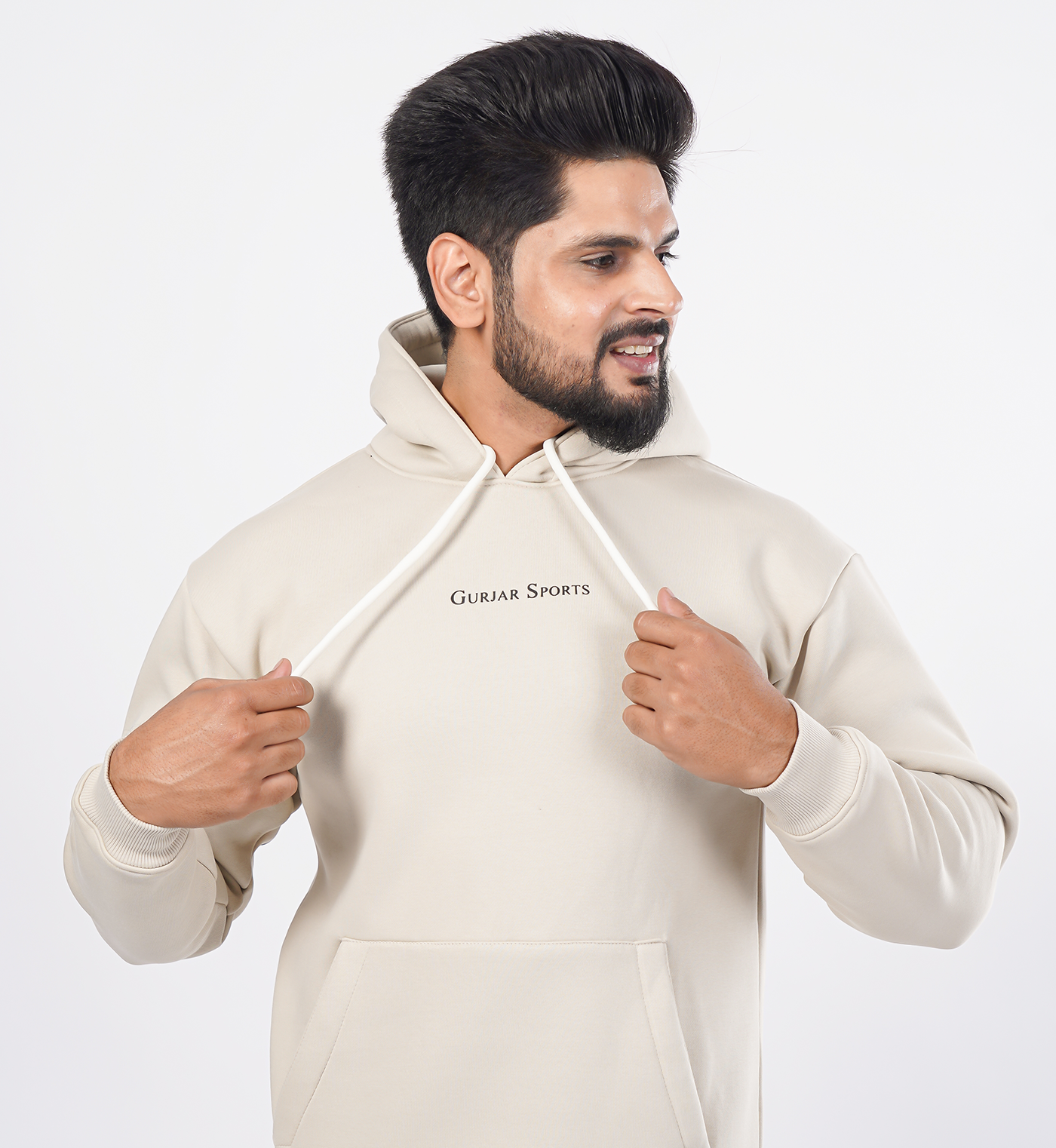 Premium Hoodie Enlarge - Beige