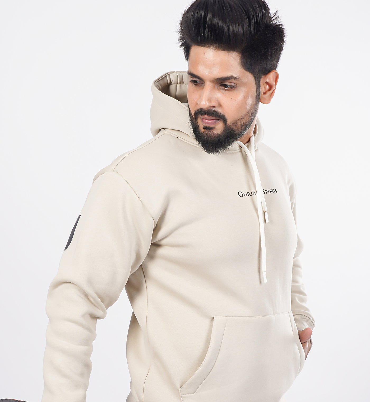 Premium Hoodie Enlarge - Beige