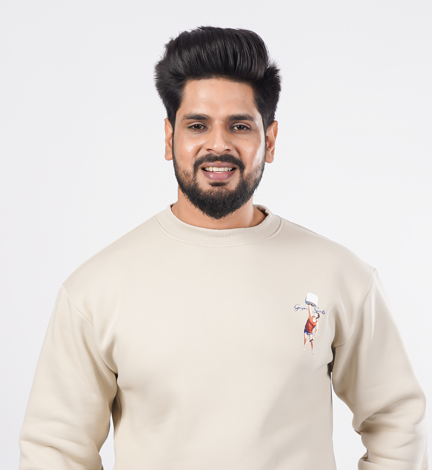 Sweatshirts Roundneck - Beige
