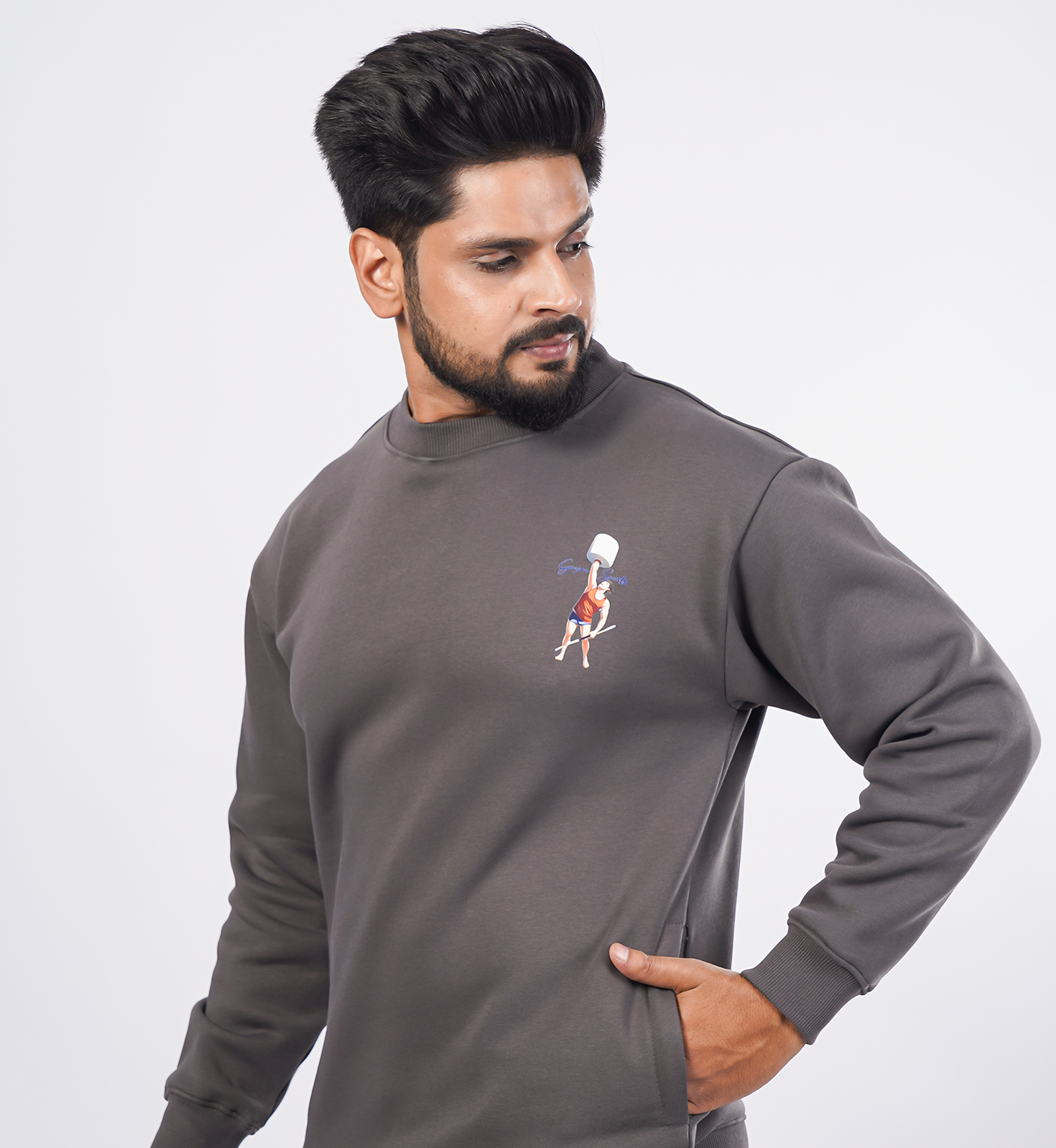 Sweatshirts Roundneck - Teel Green