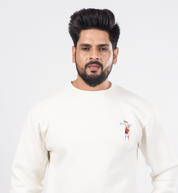 Sweatshirts Roundneck - White