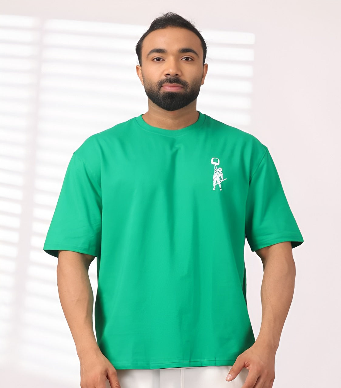 Never Stop Tshirt Green