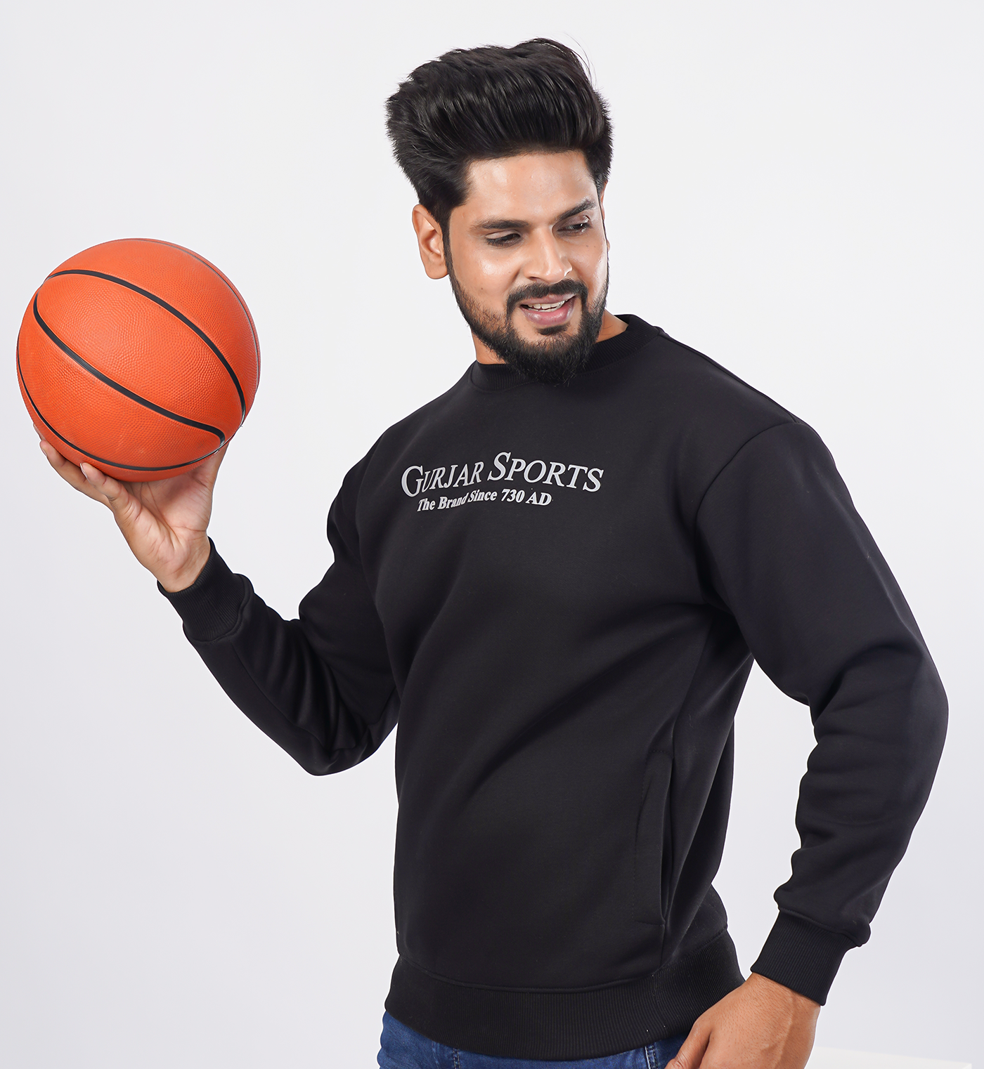 Sweatshirts Roundneck- Enlarge - Black