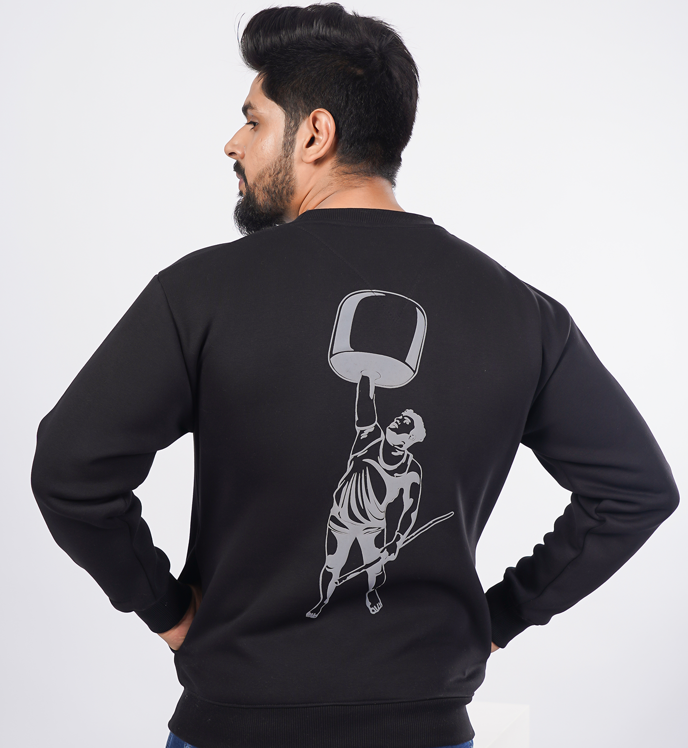 Sweatshirts Roundneck- Enlarge - Black