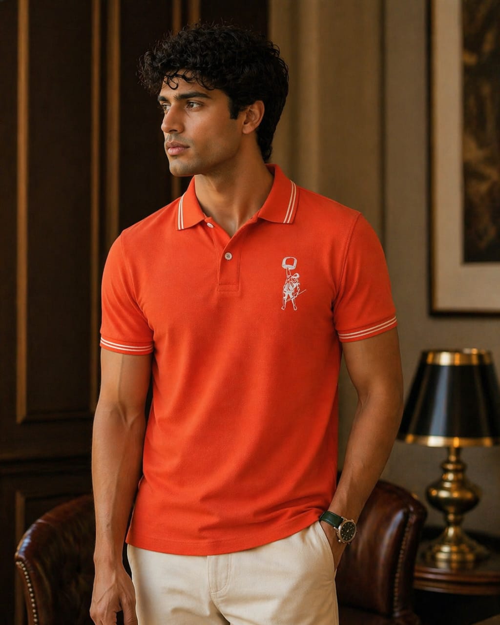 GURJAR SPORTS – Classic Matty Polo - Orange