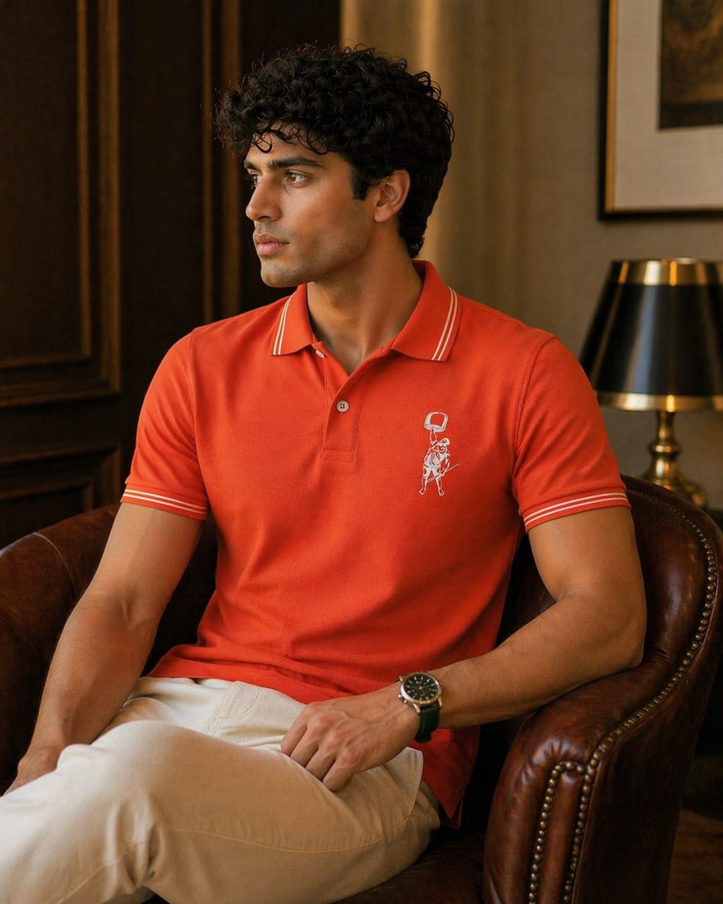 GURJAR SPORTS – Classic Matty Polo - Orange