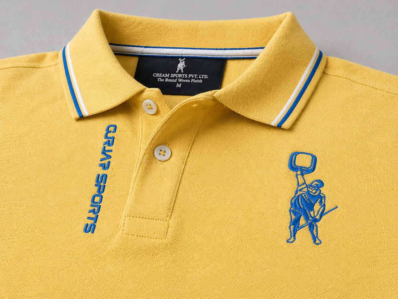 GURJAR SPORTS – Classic Matty Polo - Yellow