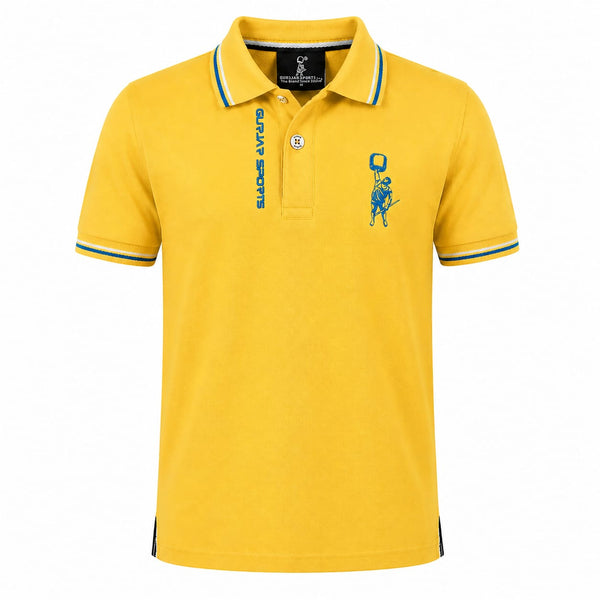 GURJAR SPORTS – Classic Matty Polo - Yellow