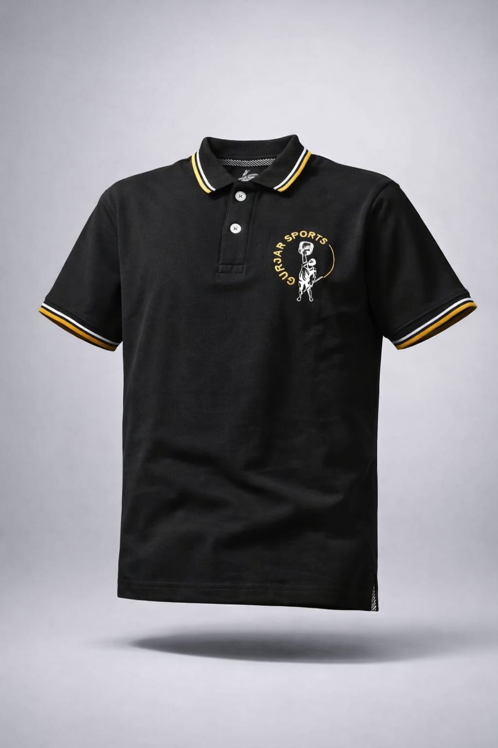 GURJAR SPORTS – Classic Matty Polo - Black
