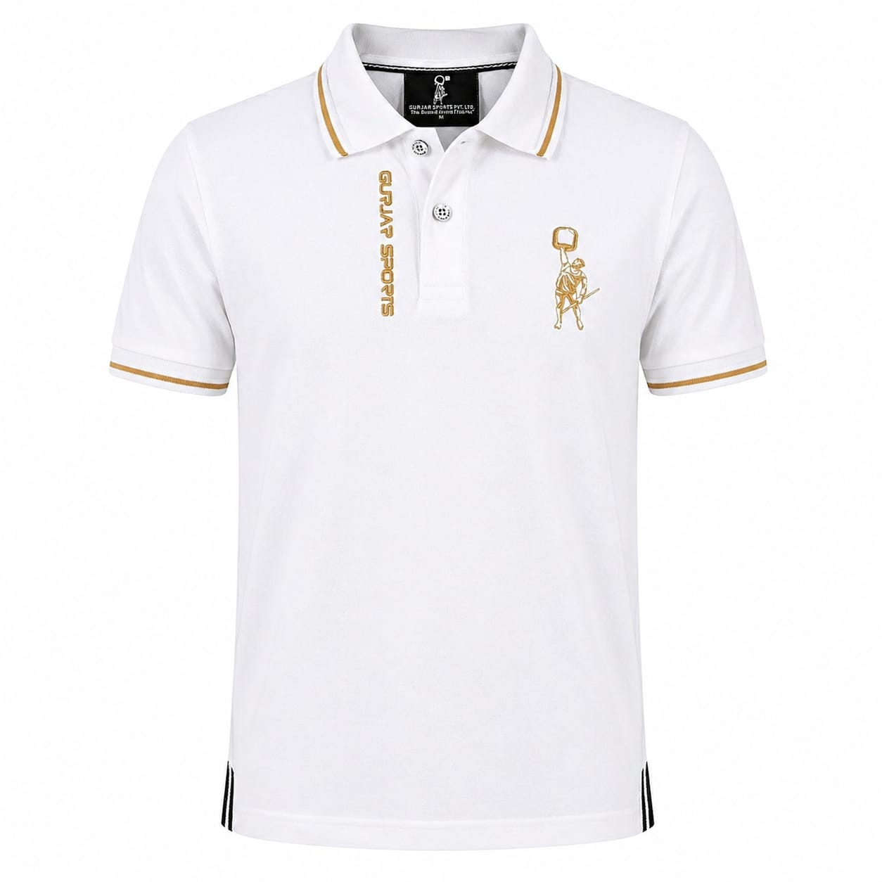 GURJAR SPORTS – Classic Matty Polo - White