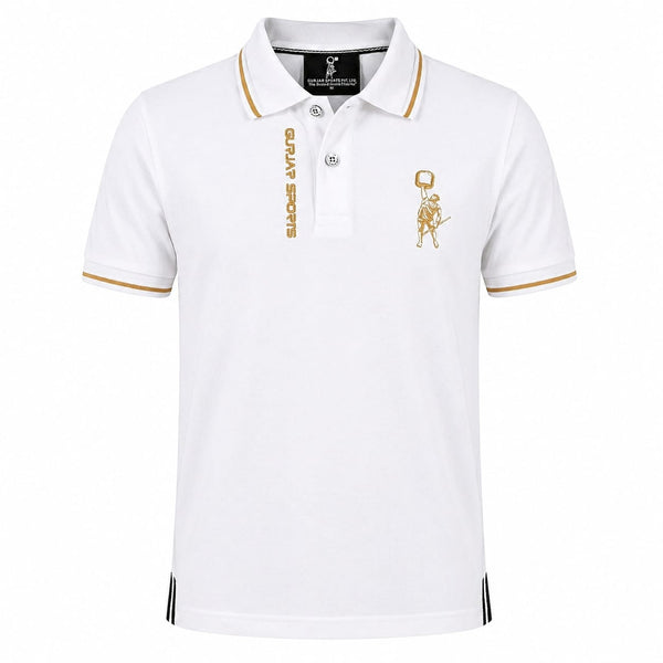 GURJAR SPORTS – Classic Matty Polo - White