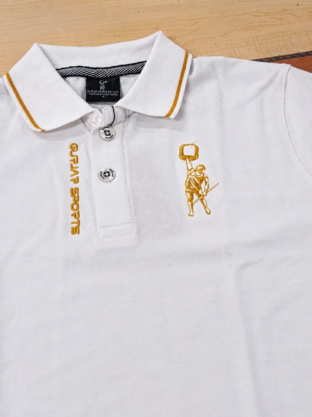 GURJAR SPORTS – Classic Matty Polo - White