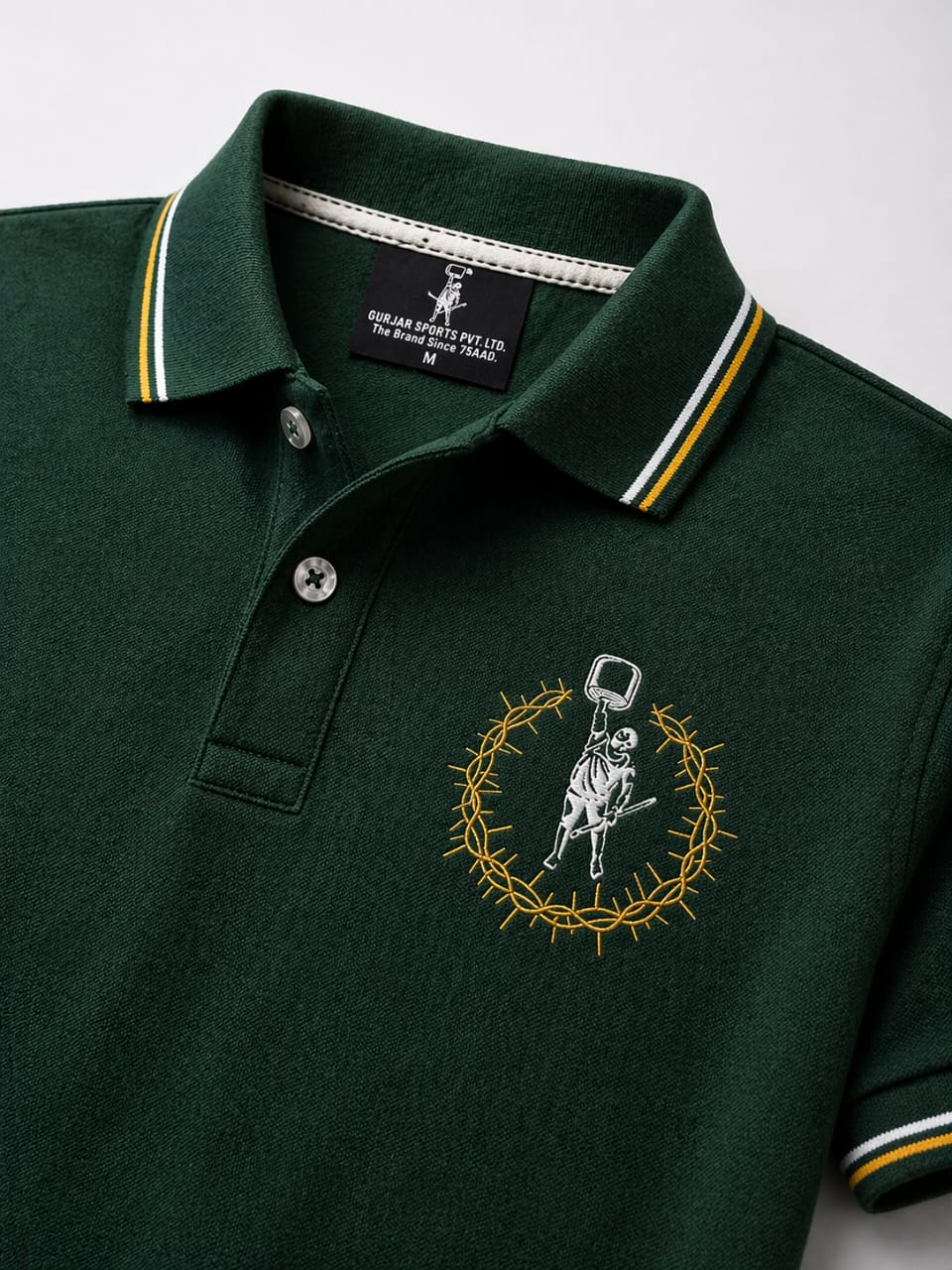 GURJAR SPORTS – Classic Matty Polo - Green