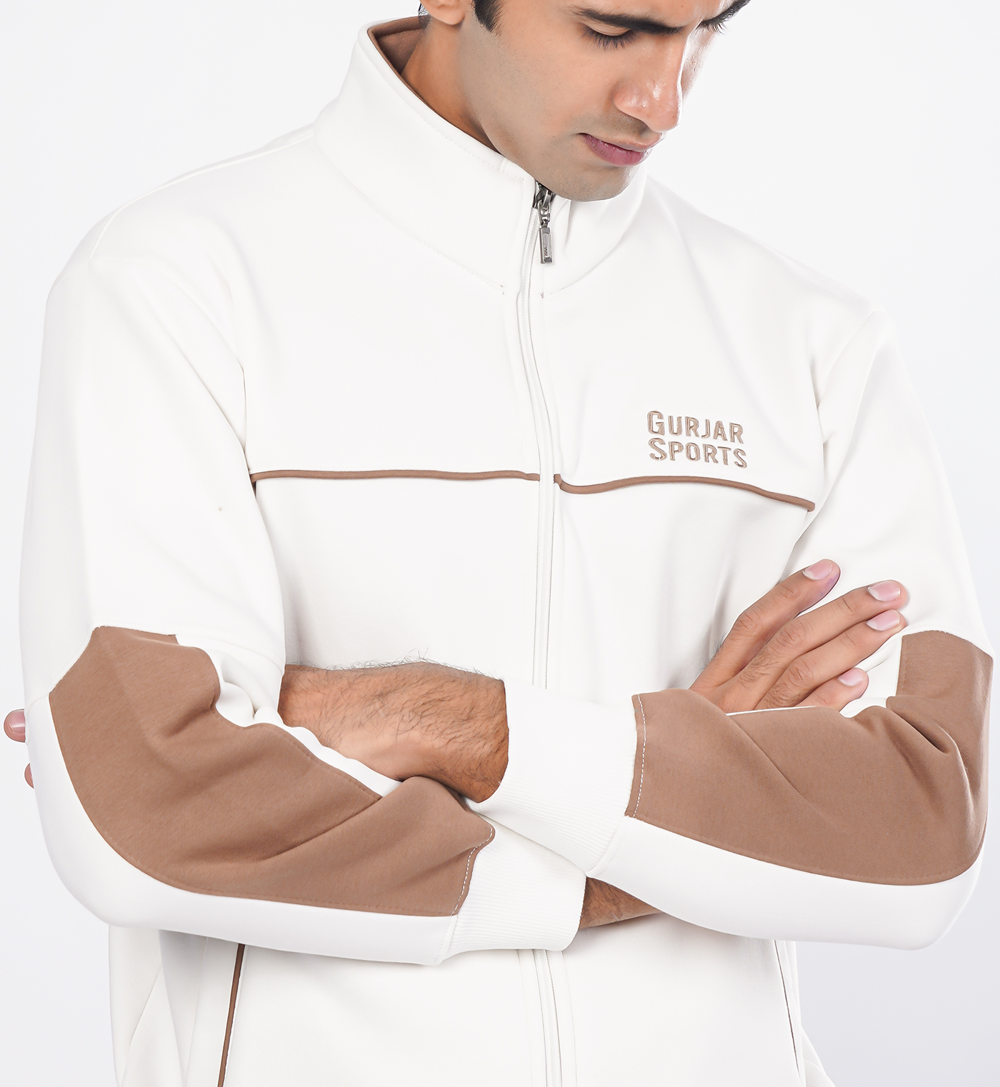 ROYAL Full-Zip Sweatshirts - Beige
