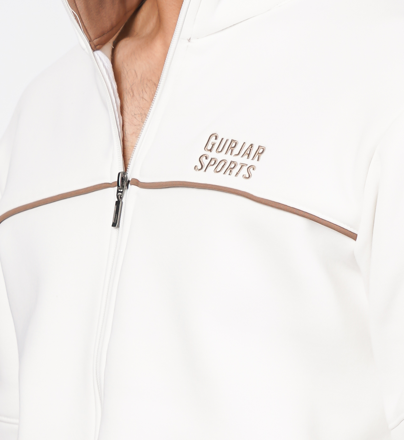 ROYAL Full-Zip Sweatshirts - Beige