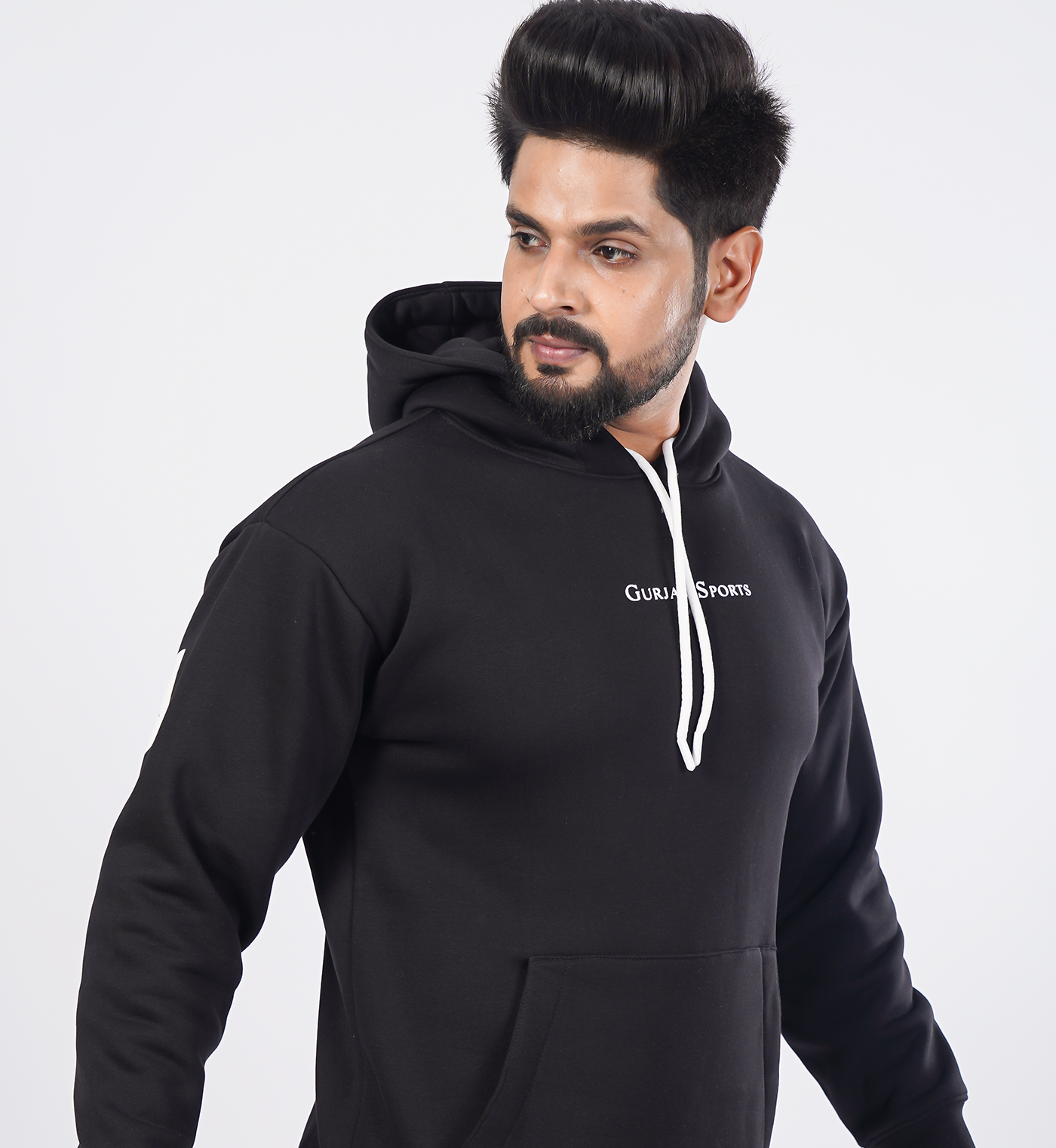 Premium Hoodies Enlarge - Black