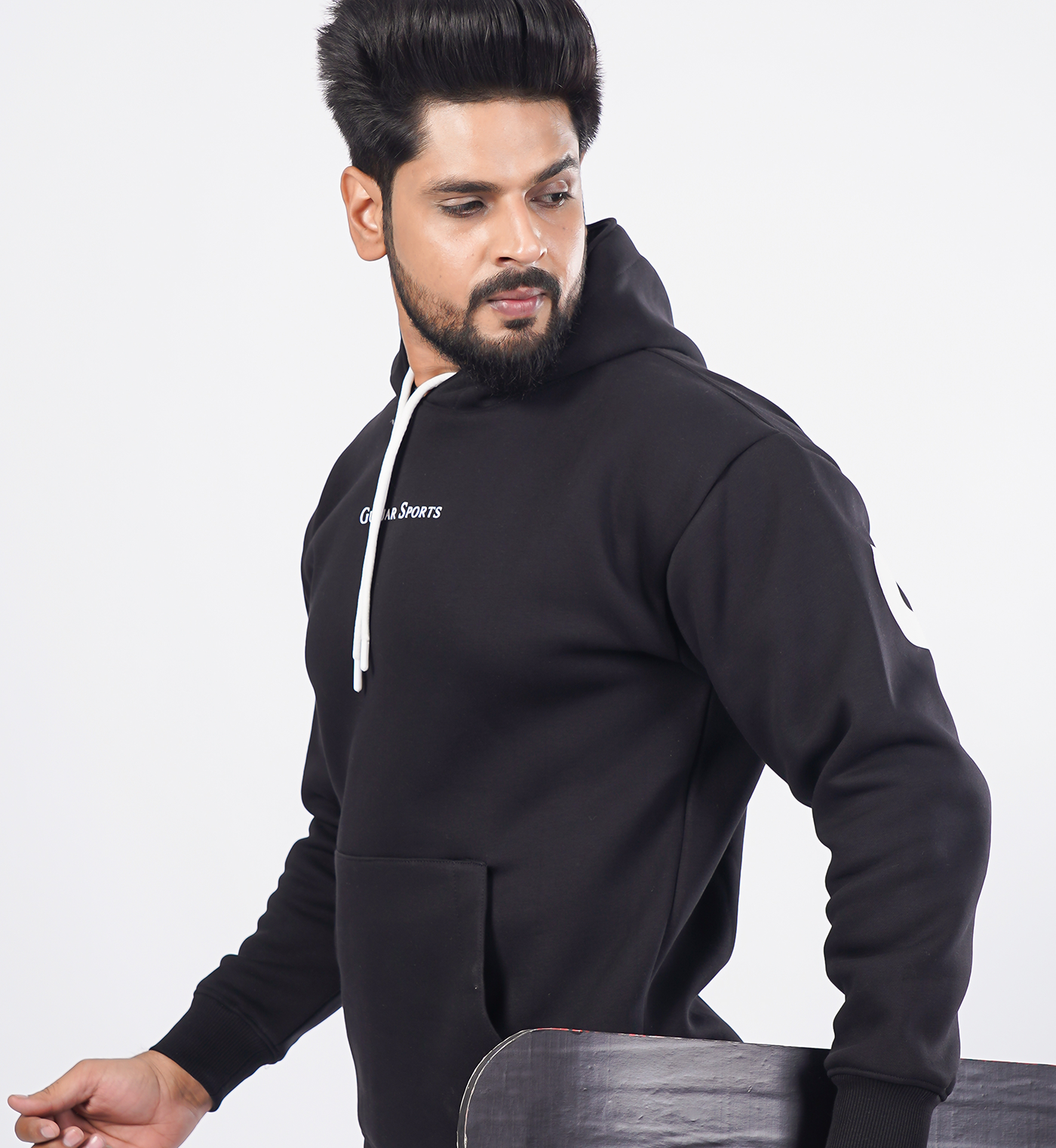 Premium Hoodies Enlarge - Black