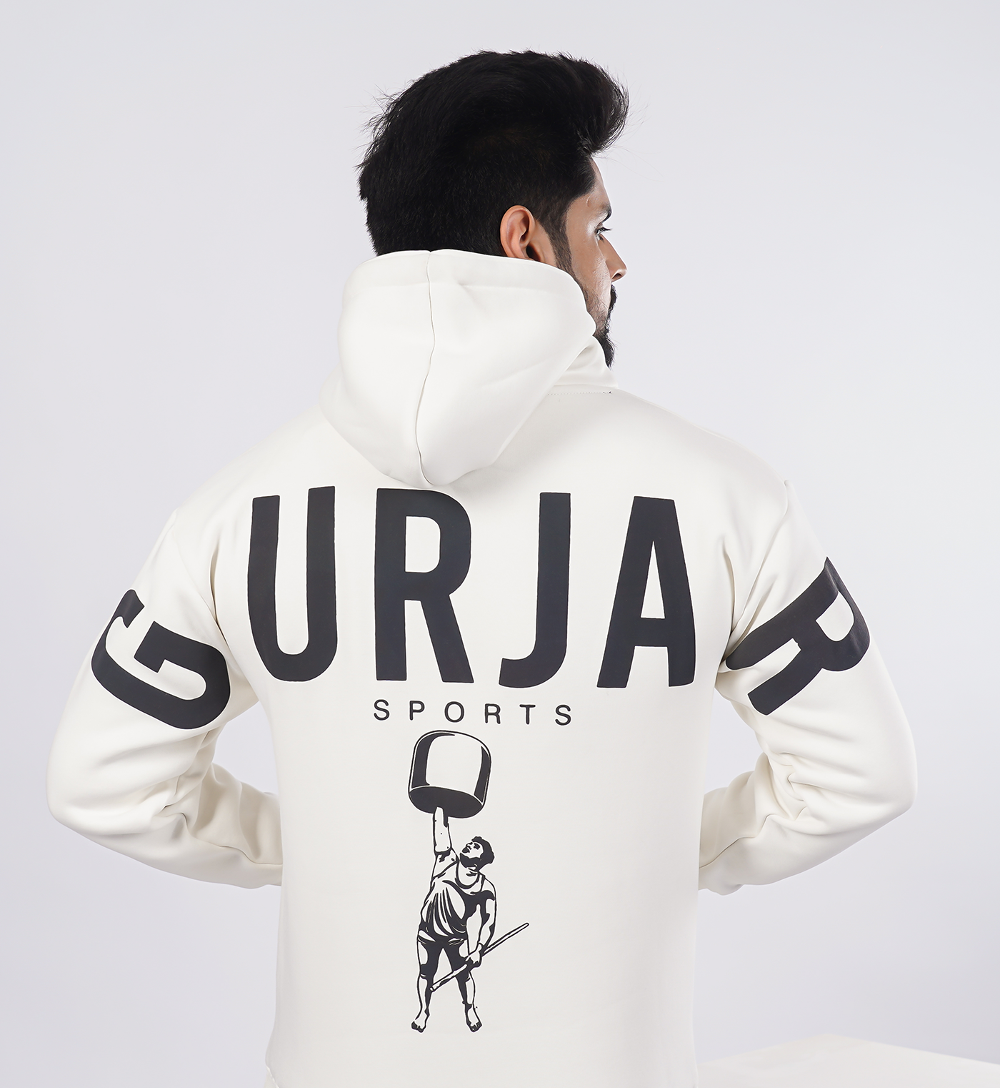 Premium Hoodies Enlarge - White