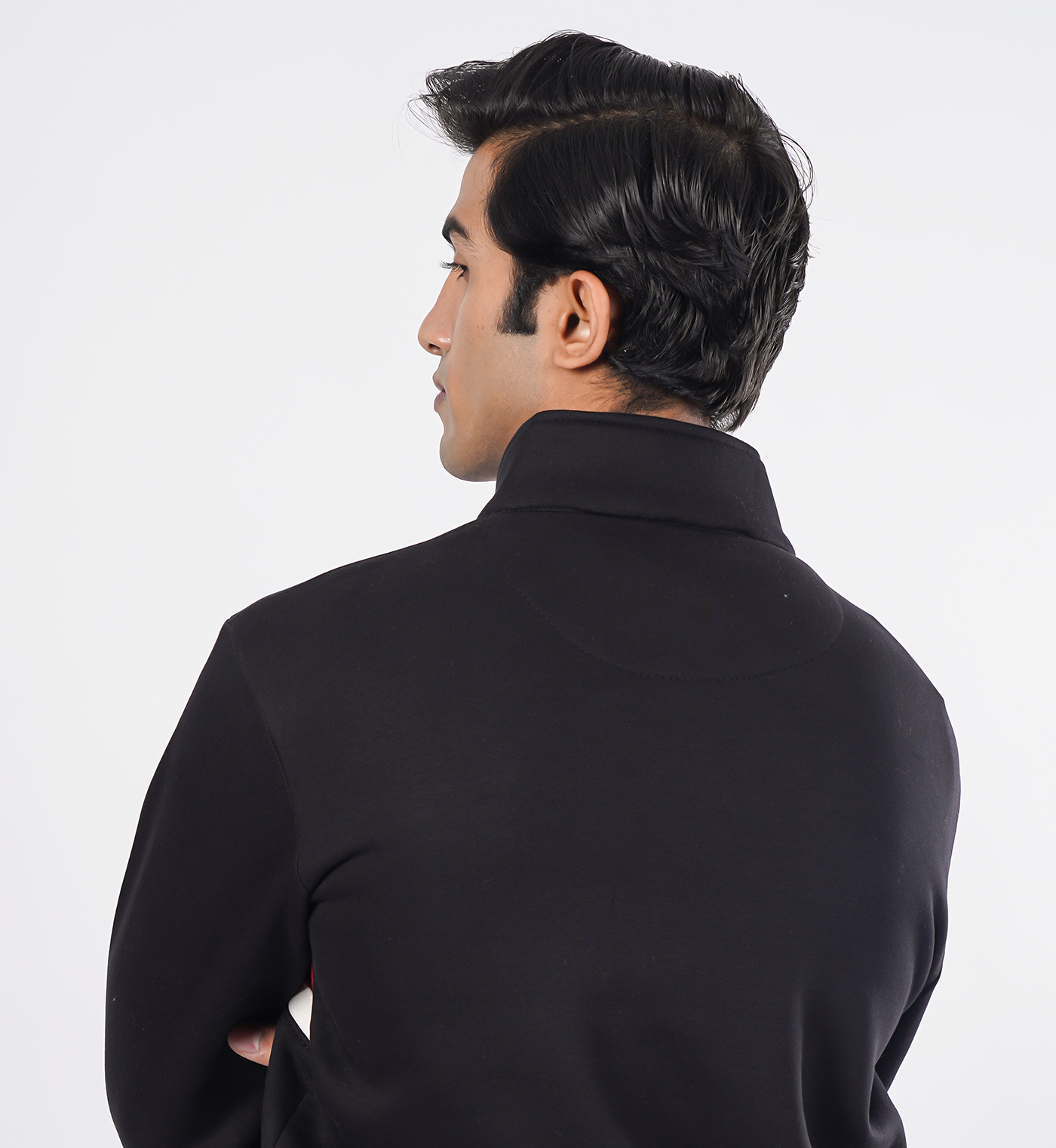 Premium half-zip sweatshirts - Black